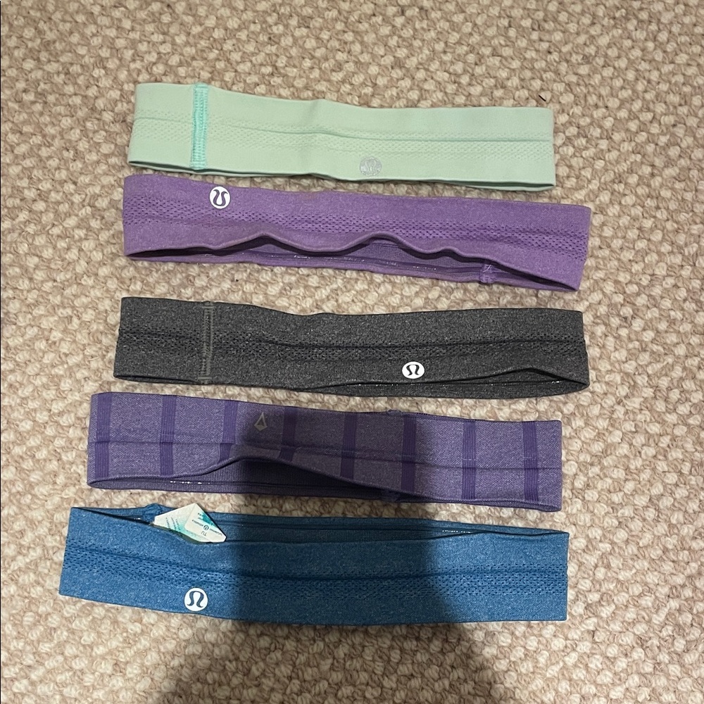 Lululemon Athletica Colorful Headband Collection